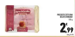 Conad Superstore Prosciutto cotto gran biscotto rovagnati offerta