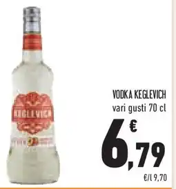 Conad Superstore Vodka keglevich vari gusti offerta