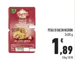 Conad Superstore Petali di bacon negroni offerta