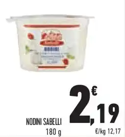 Conad Superstore Nodini sabelli offerta