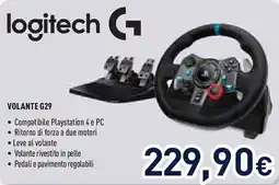 Unieuro logitech VOLANTE G29 offerta