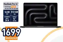 Unieuro MacBook Pro 14" offerta