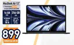 Unieuro MacBook Air 13" offerta