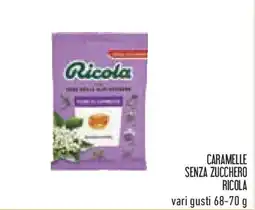 Conad Superstore Caramelle senza zucchero ricola vari gusti offerta