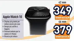 Unieuro Apple Watch 10 offerta