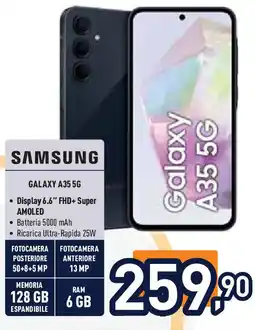 Unieuro SAMSUNG GALAXY A35 5G offerta