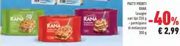 Conad Superstore Piatti pronti rana lasagne vari tipi - parmigiana di melanzane offerta