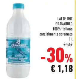 Conad Superstore Latte uht granarolo 100% italiano parzialmente scremato offerta