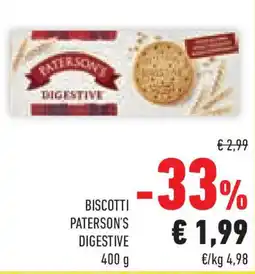 Conad Superstore Biscotti paterson's digestive offerta