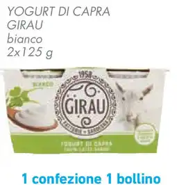 Conad Superstore Yogurt di capra girau bianco offerta