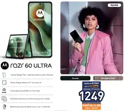 Unieuro motorola razr 60 ULTRA offerta