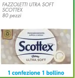 Conad Superstore Fazzoletti utra soft scottex 80 pezzi offerta