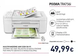 Unieuro Canon PIXMA TR4756i offerta