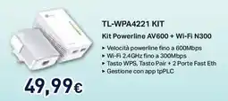 Unieuro tp-link TL-WPA4221 KIT offerta