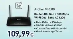 Unieuro tp-link Archer MR500 offerta