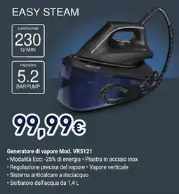 Unieuro Rowenta EASY STEAM offerta