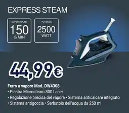 Unieuro Rowenta EXPRESS STEAM offerta