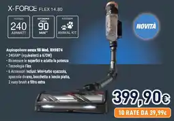 Unieuro Rowenta X-FORCE FLEX 14.80 offerta
