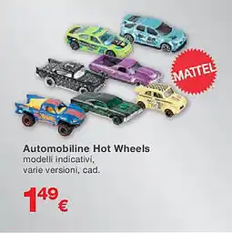 KiK Automobiline Hot Wheels offerta