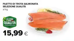 Tigre Filetto di trota salmonata selezione qualità offerta