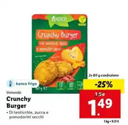 Lidl Crunchy Burger offerta