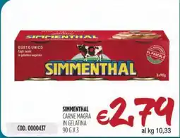 Carico Cash & Carry Simmenthal carne magra in gelatina offerta