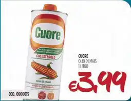 Carico Cash & Carry Cuore olio di mais offerta