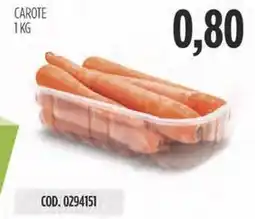 Carico Cash & Carry Carote offerta
