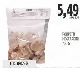 Carico Cash & Carry Polipetti moscardini offerta