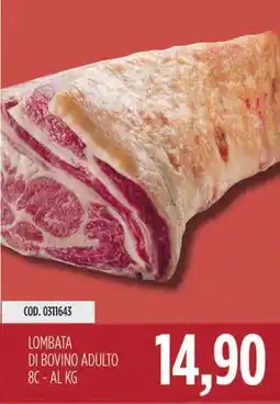 Carico Cash & Carry Lombata di bovino adulto 8C offerta
