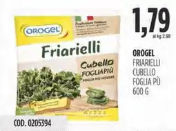 Carico Cash & Carry Orogel friarielli cubello foglia pù offerta