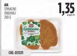 Carico Cash & Carry Aia spinacine originali offerta