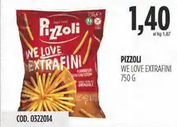 Carico Cash & Carry Pizzoli we love extrafini offerta