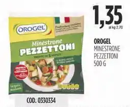 Carico Cash & Carry Orogel minestrone pezzettoni offerta