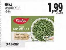 Carico Cash & Carry Findus piselli novelli offerta