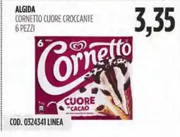 Carico Cash & Carry Algida cornetto cuore croccante offerta