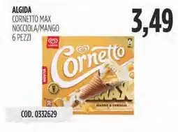 Carico Cash & Carry Algida cornetto max nocciola/mango offerta
