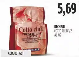 Carico Cash & Carry Bechelli cotto club 1/2 offerta