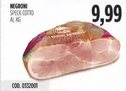 Carico Cash & Carry Negroni speck cotto offerta