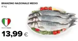 Tigre Branzino nazionale medio offerta
