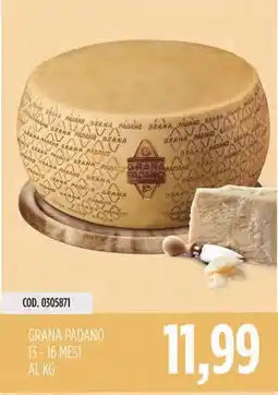 Carico Cash & Carry Grana padano 13-16 mesi offerta