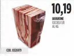 Carico Cash & Carry Iavarone ciccioli 1/8 offerta
