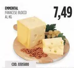 Carico Cash & Carry Emmental francese blocco offerta