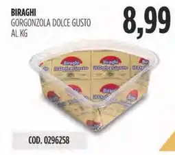 Carico Cash & Carry Biraghi gorgonzola dolce gusto offerta