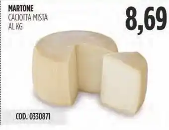 Carico Cash & Carry Martone caciotta mista offerta