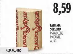 Carico Cash & Carry Latteria soresina provolone piccante offerta