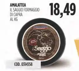 Carico Cash & Carry Amalattea il saggio formaggio di capra offerta