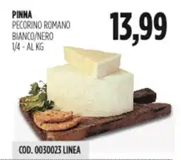 Carico Cash & Carry Pinna pecorino romano bianco/nero offerta