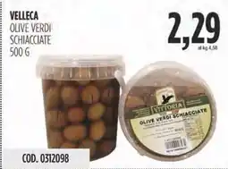 Carico Cash & Carry Velleca olive verdi schiacciate offerta