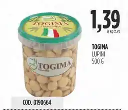 Carico Cash & Carry Togima lupini offerta